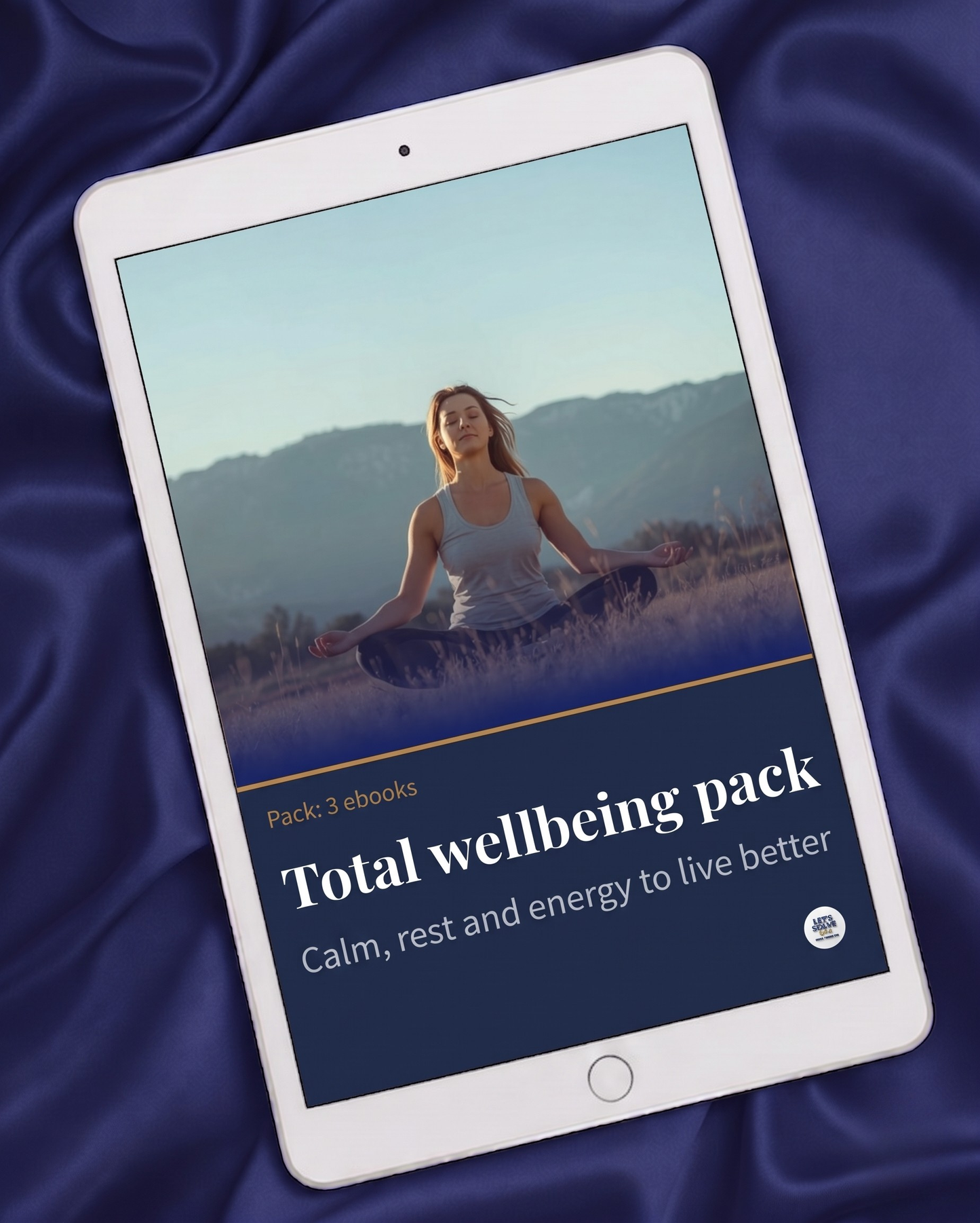 Total Wellbeing Pack: Calm, Rest and Energy to Live Better Let´s Solve Your Problem